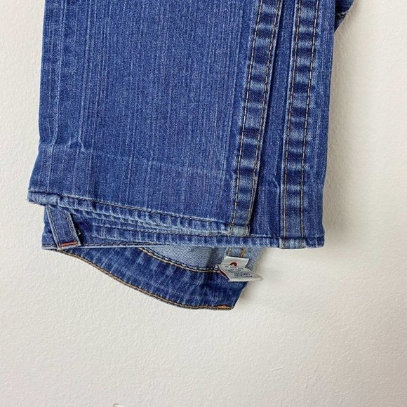 True Religion Light Wash Blue Denim Straight Jeans Size 28 - Picture 8 of 12